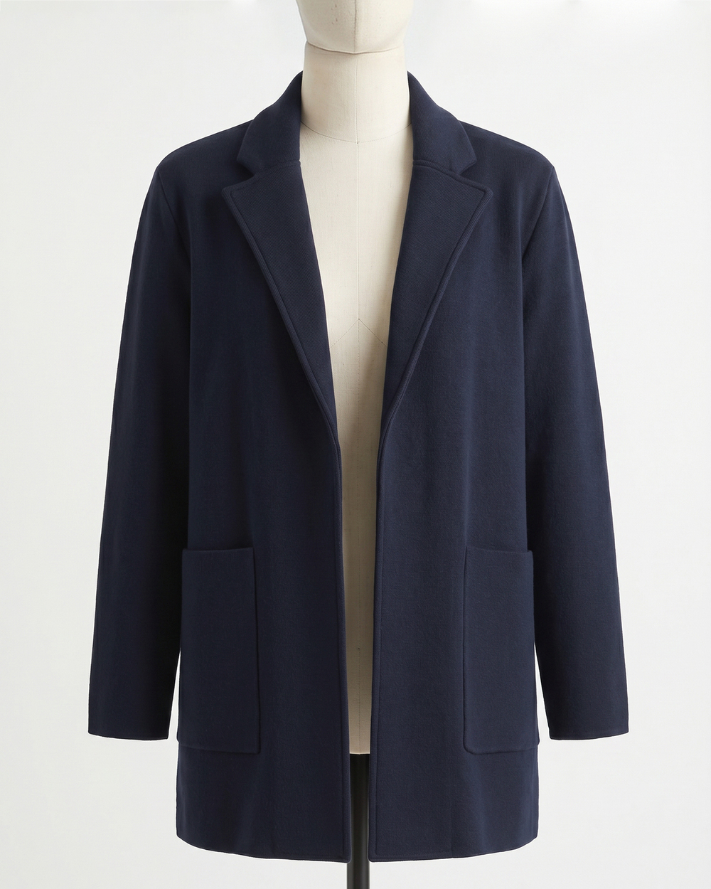 100% Organic Cotton Knit Blazer